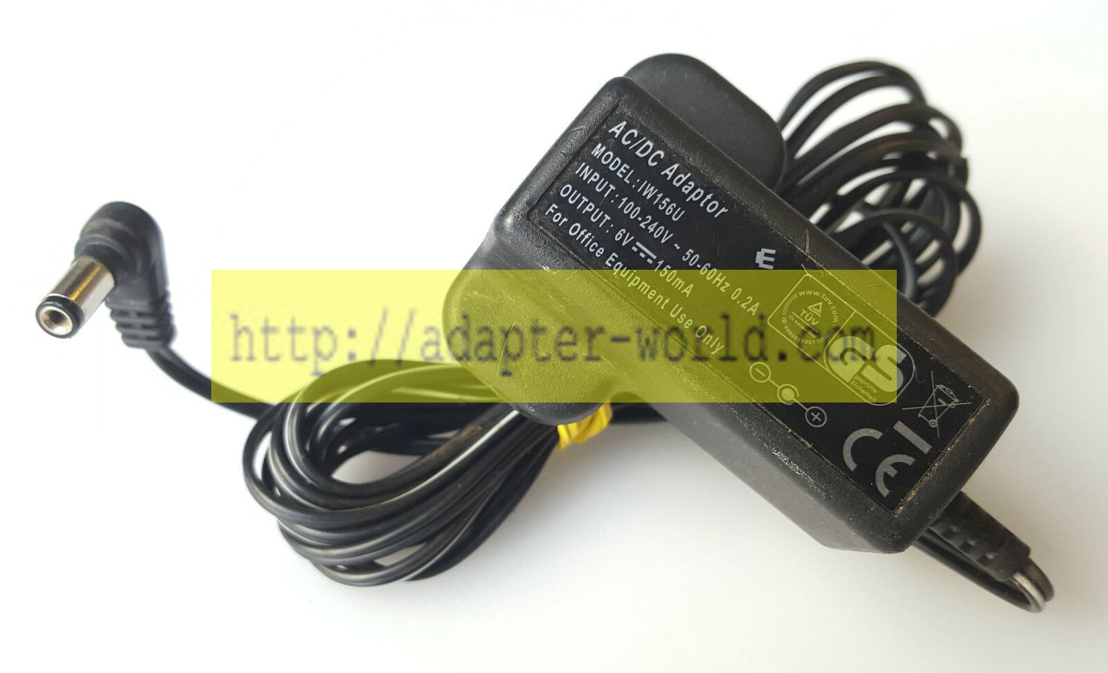 *Brand NEW*IW156U 6V 0.15A AC/DC ADAPTER POWER SUPPLY